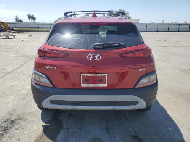  HYUNDAI KONA 2022 Бургунді