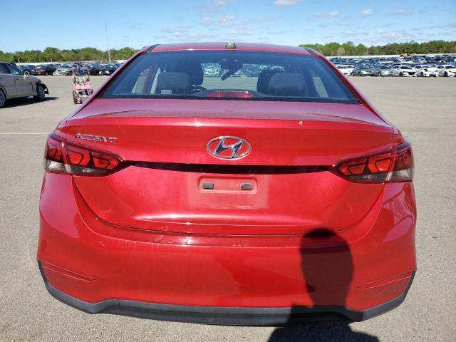  HYUNDAI ACCENT 2018 Czerwony