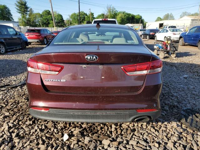  KIA OPTIMA 2016 Burgundy