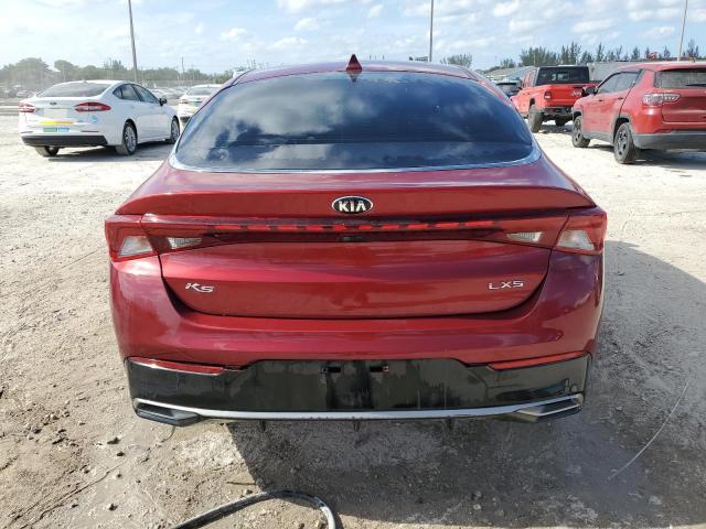  KIA K5 2021 Красный