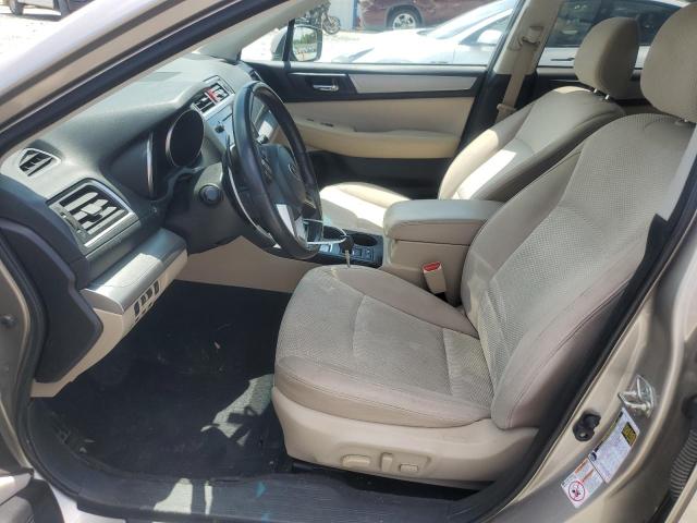  SUBARU OUTBACK 2017 Золотой