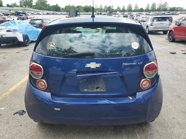Хэтчбеки CHEVROLET SONIC 2014 Синий