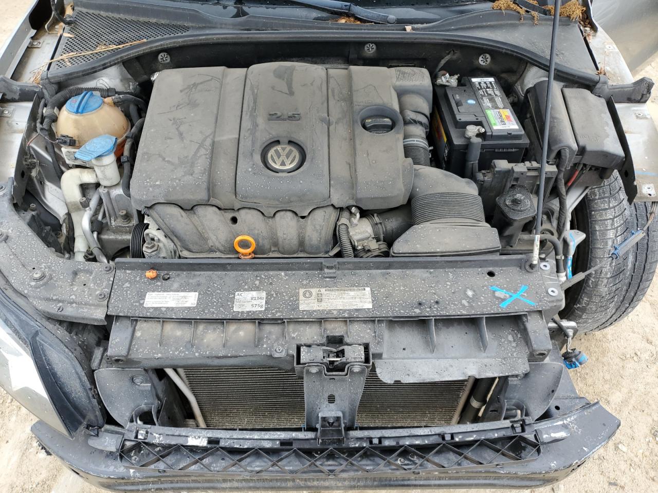 2013 Volkswagen Passat Se VIN: 1VWBH7A37DC033128 Lot: 57861145