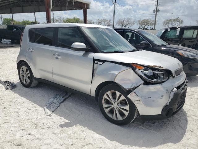  KIA SOUL 2015 Silver