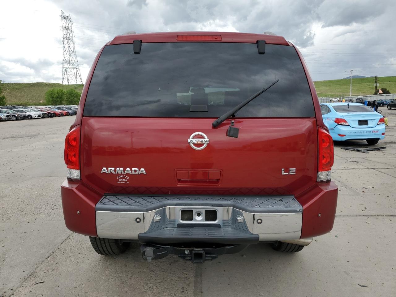 2006 Nissan Armada Se VIN: 5N1AA08B96N706933 Lot: 57086515