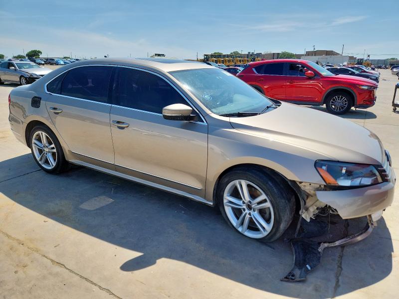  VOLKSWAGEN PASSAT 2015 tan