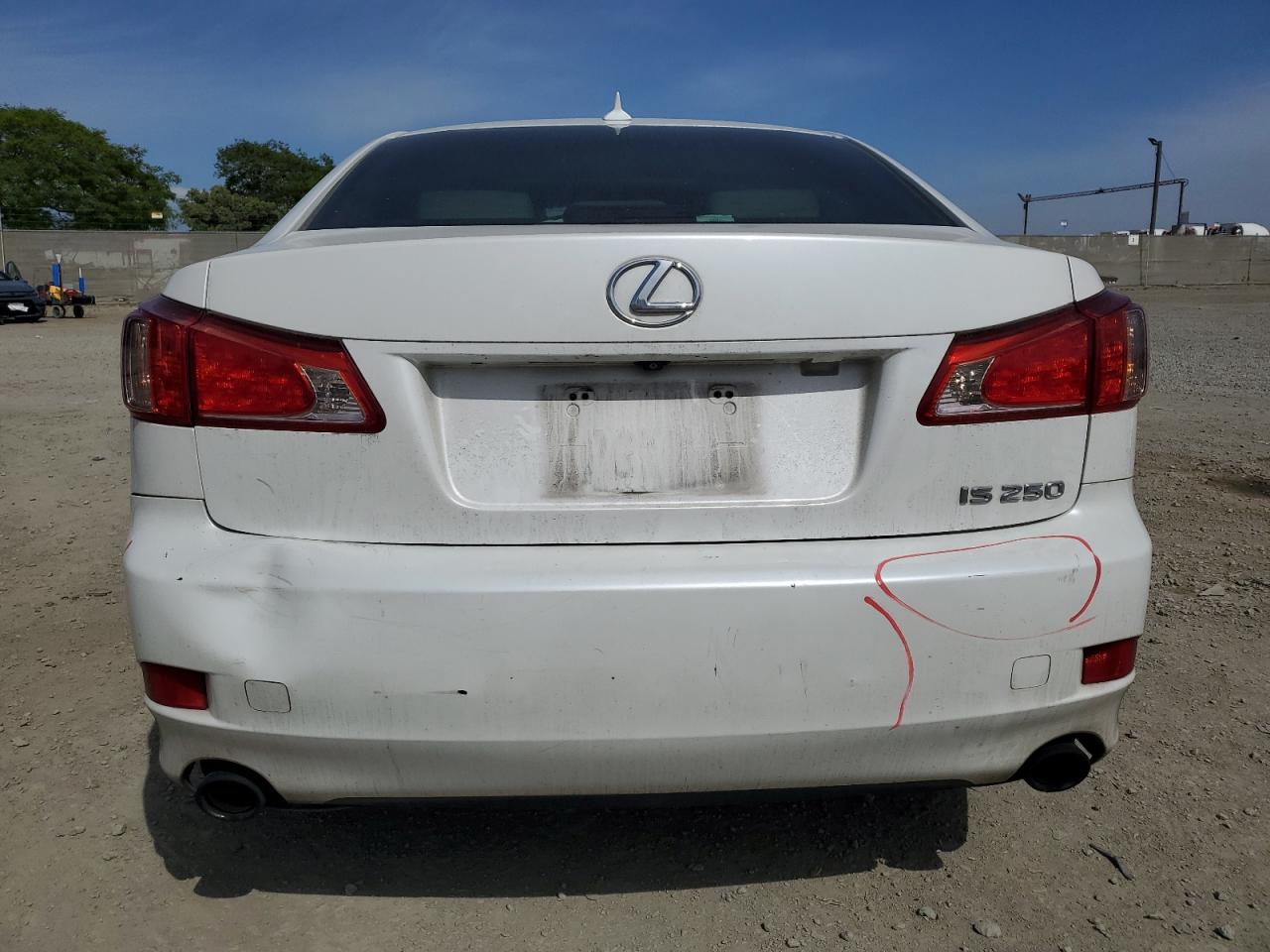 2011 Lexus Is 250 VIN: JTHBF5C26B5133416 Lot: 56726125