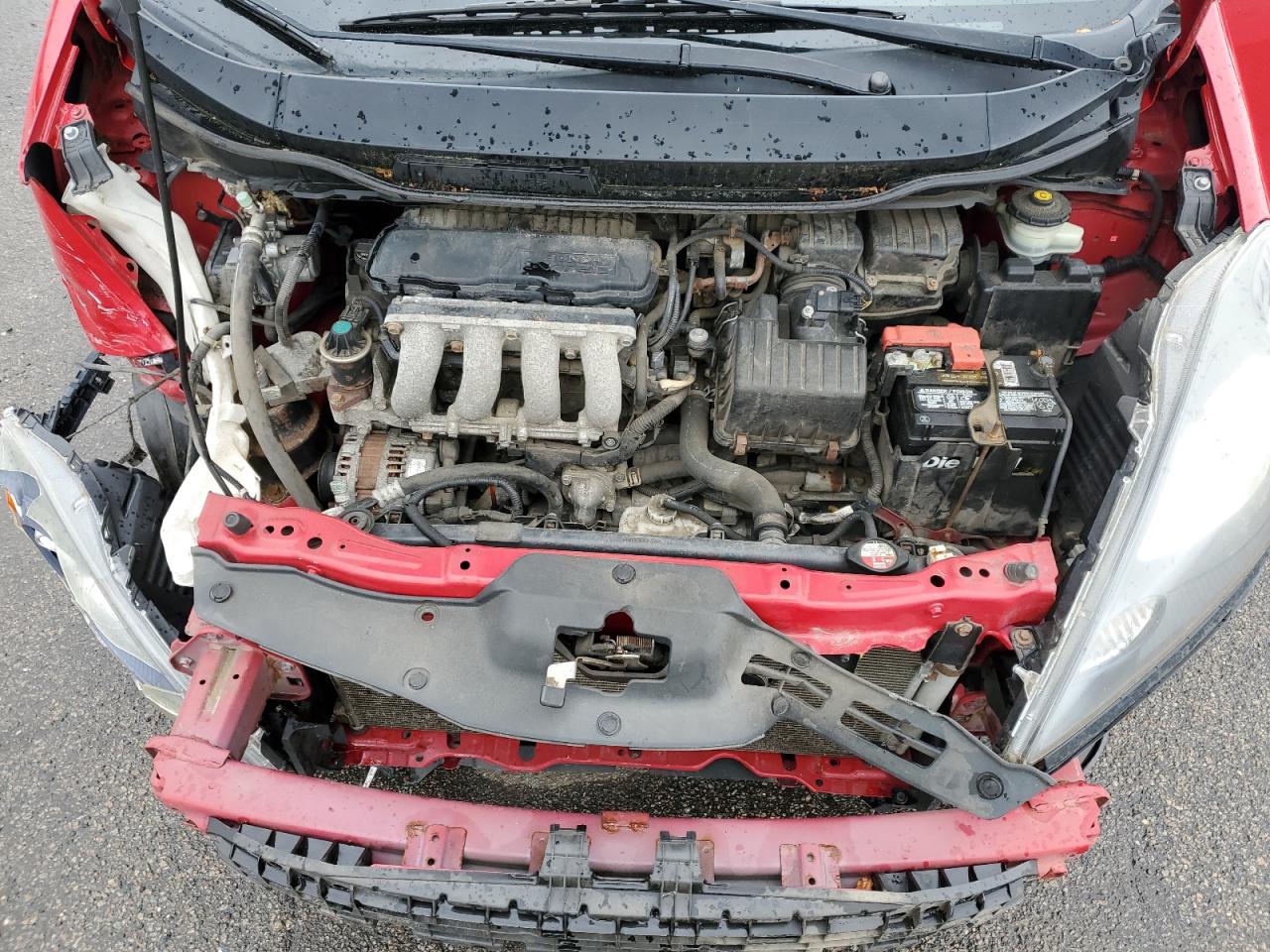 2010 Honda Fit VIN: JHMGE8H24AC011604 Lot: 56740955