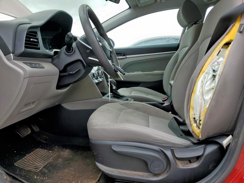  HYUNDAI ELANTRA 2019 Красный