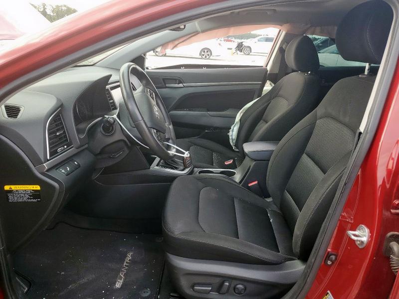  HYUNDAI ELANTRA 2017 Czerwony