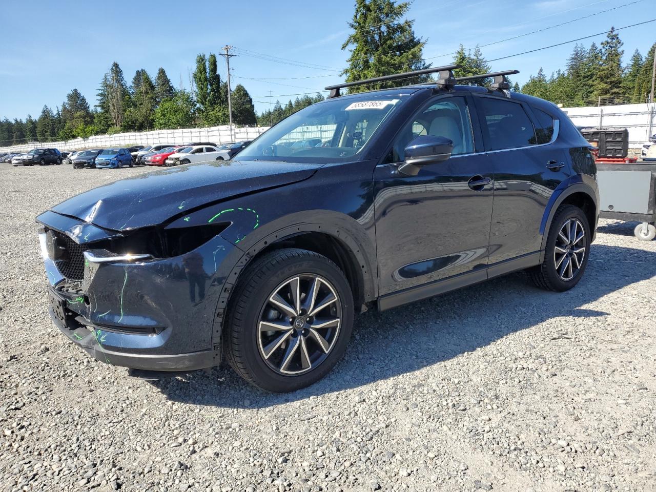 2018 Mazda Cx-5 Grand Touring en Venta en Graham, WA - Front End