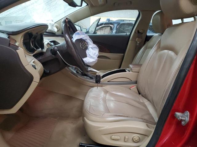 BUICK LACROSSE 2012 Czerwony