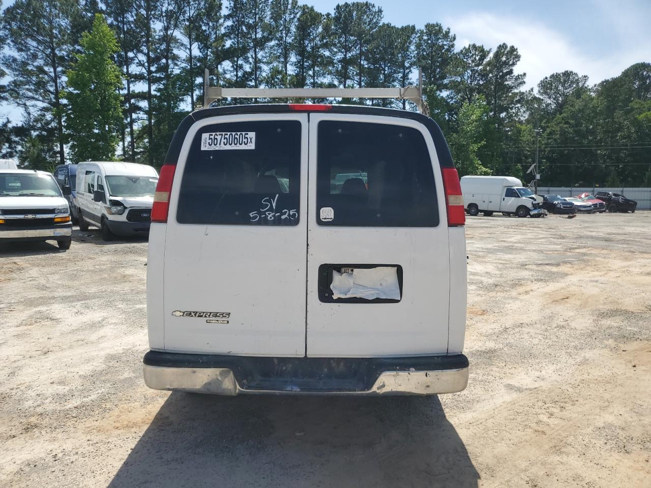 2009 Chevrolet Express G3500 VIN: 1GAHG35K791176165 Lot: 56750605