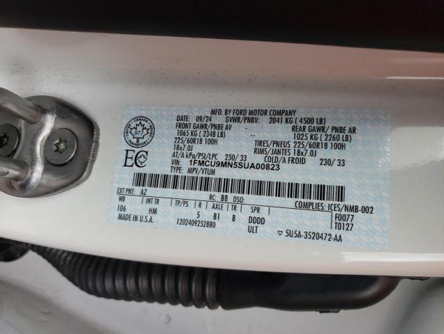 2025 FORD ESCAPE ST LINE