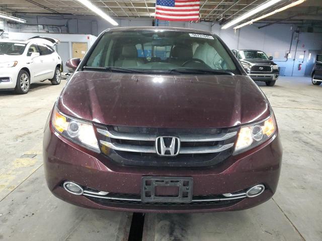  HONDA ODYSSEY 2014 Бордовий