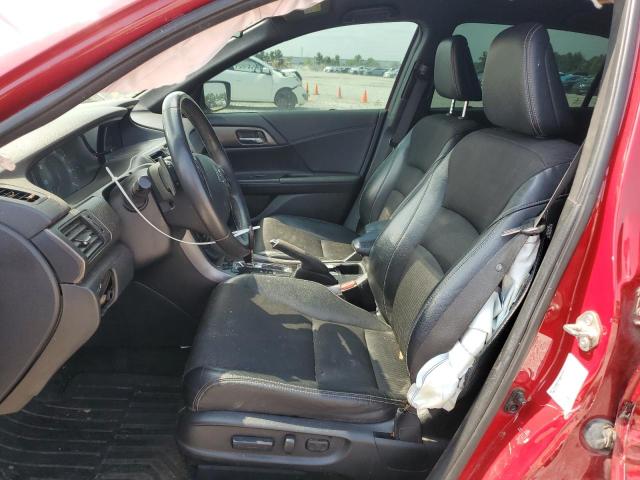  HONDA ACCORD 2017 Red