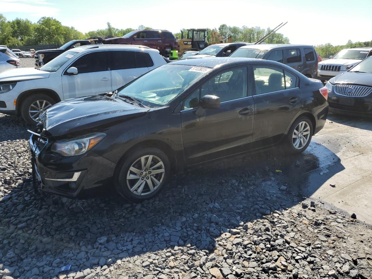 2016 Subaru Impreza Premium de vânzare în Duryea, PA - Front End