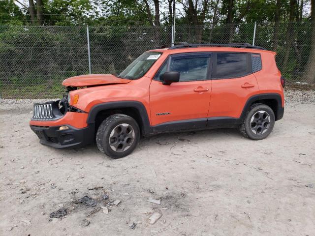  JEEP RENEGADE 2018 Оранжевый