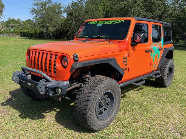  JEEP WRANGLER 2018 Orange