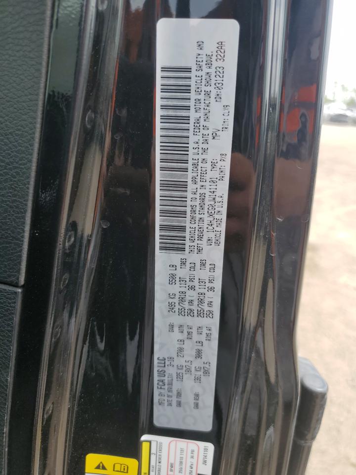 2018 Jeep Wrangler Unlimited Sahara VIN: 1C4HJXEG0JW141101 Lot: 56573195