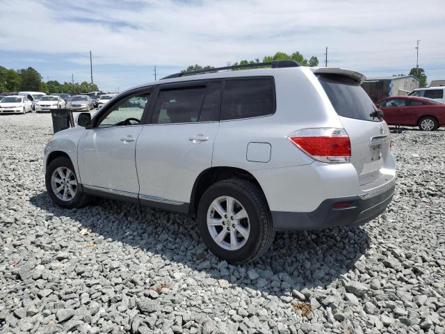  TOYOTA HIGHLANDER 2013 Srebrny