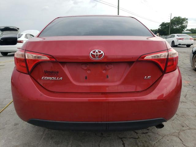  TOYOTA COROLLA 2017 Red
