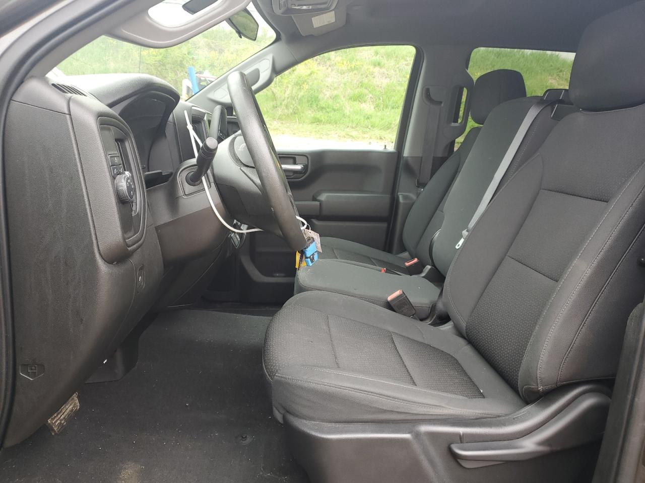 2021 Chevrolet Silverado C1500 Custom VIN: 1GCPWBEKXMZ230858 Lot: 57054055