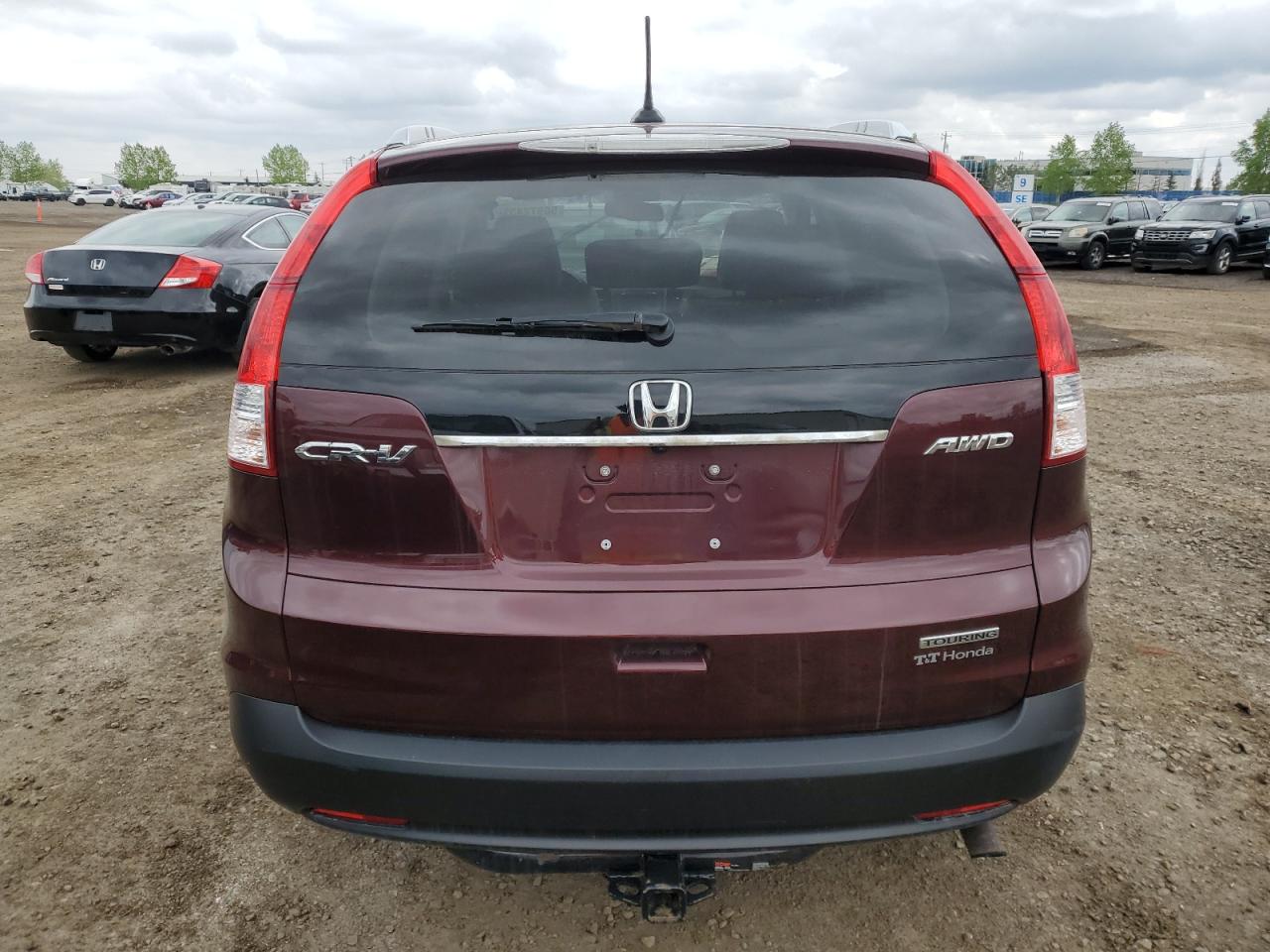 2012 Honda Cr-V Touring VIN: 2HKRM4H98CH101154 Lot: 56972435