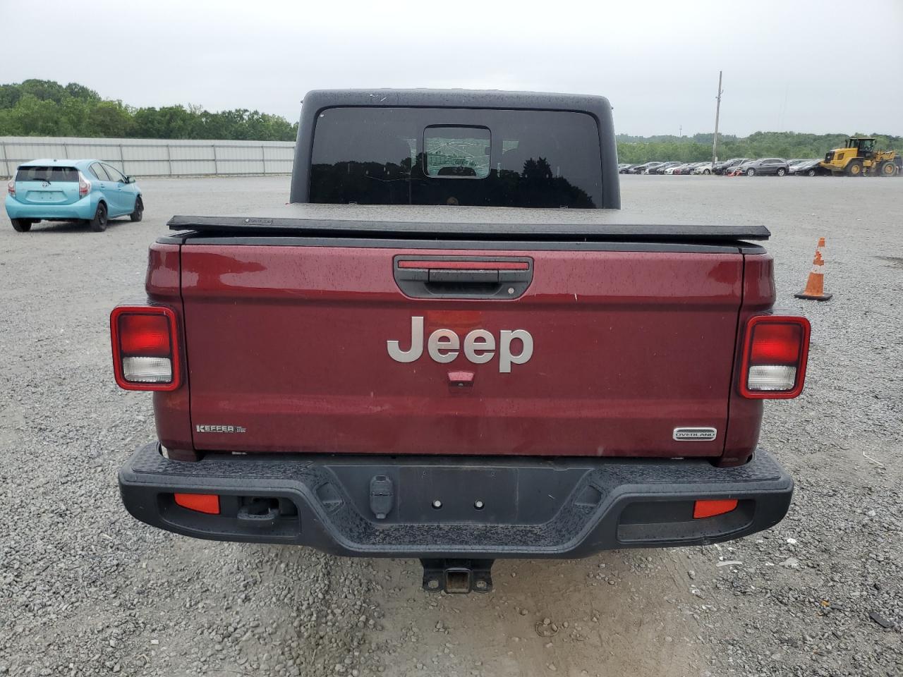 2021 Jeep Gladiator Overland VIN: 1C6HJTFGXML622574 Lot: 55008635