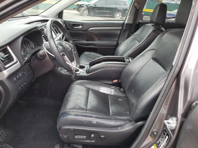  TOYOTA HIGHLANDER 2018 Серый
