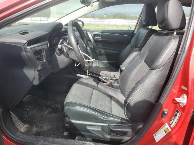 Sedans TOYOTA COROLLA 2014 Czerwony
