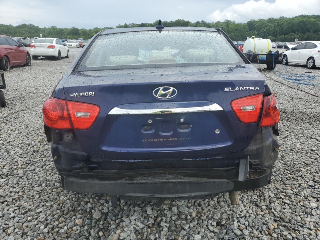 2010 Hyundai Elantra Blue VIN: KMHDU4AD3AU987746 Lot: 59226375