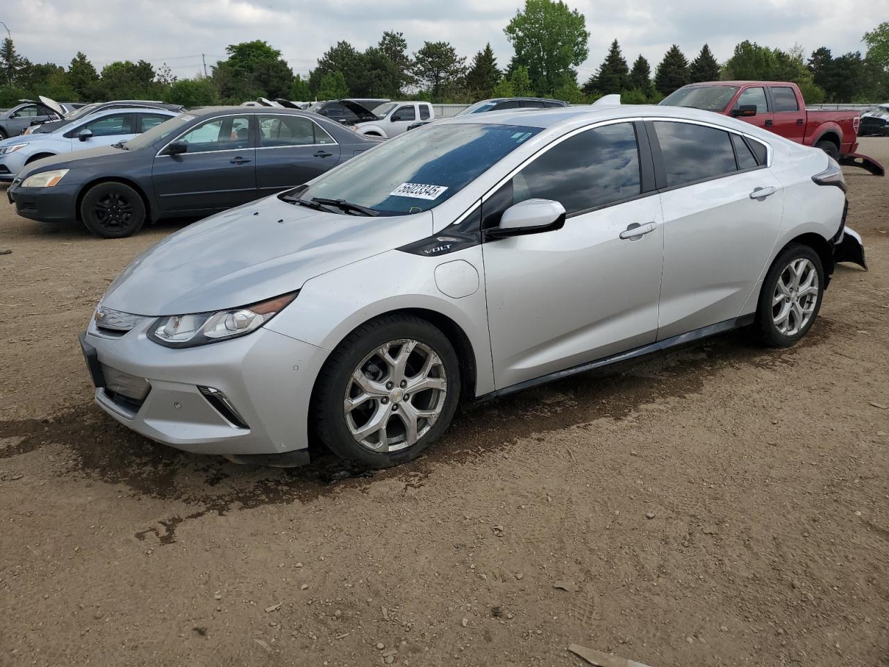 2016 Chevrolet Volt Ltz на продаже в Elgin, IL - Side