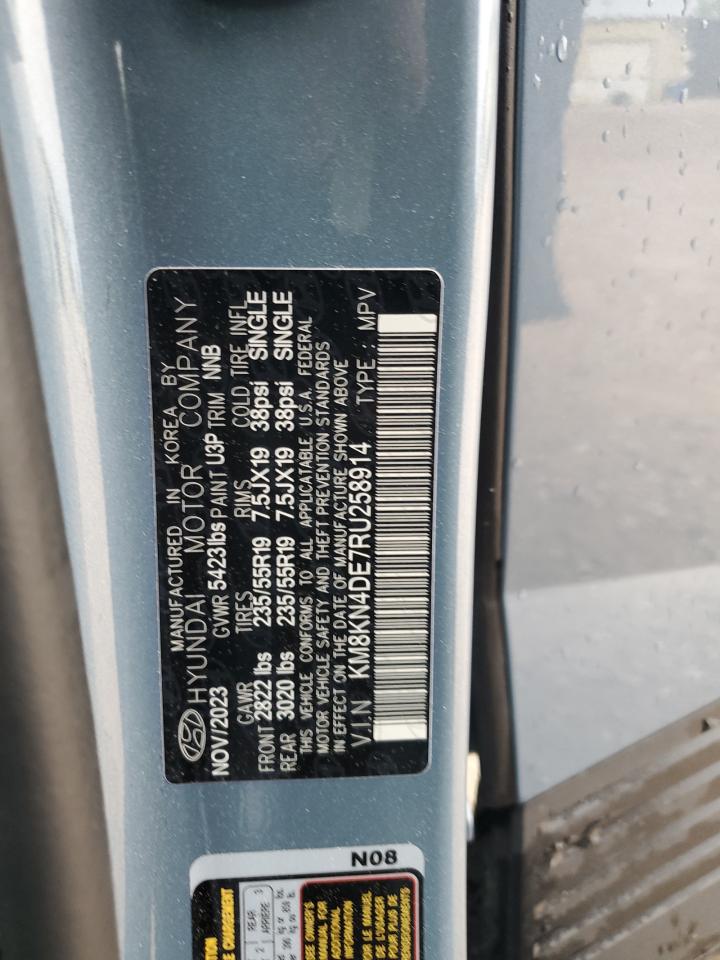 2024 Hyundai Ioniq 5 Sel VIN: KM8KN4DE7RU258914 Lot: 56203855