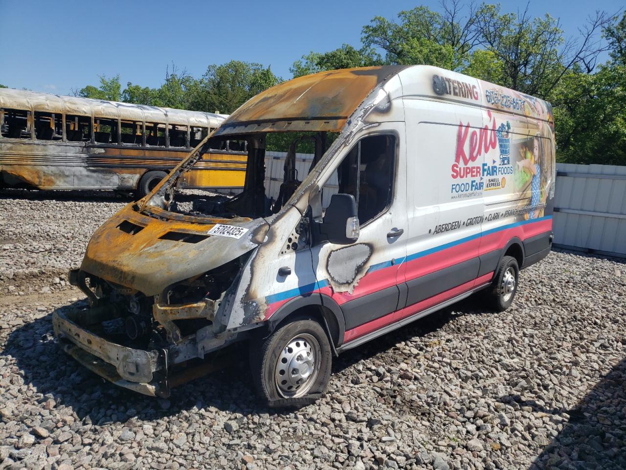 2020 Ford Transit T-350 zu verkaufen in Avon, MN - Burn