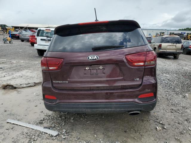  KIA SORENTO 2019 Бургунди