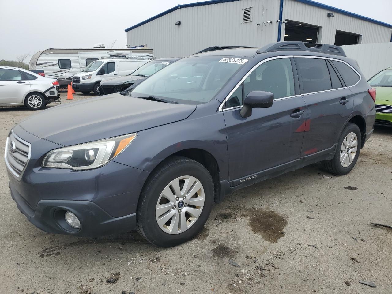 2015 Subaru Outback 2.5I Premium იყიდება Mcfarland-ში, WI - Hail