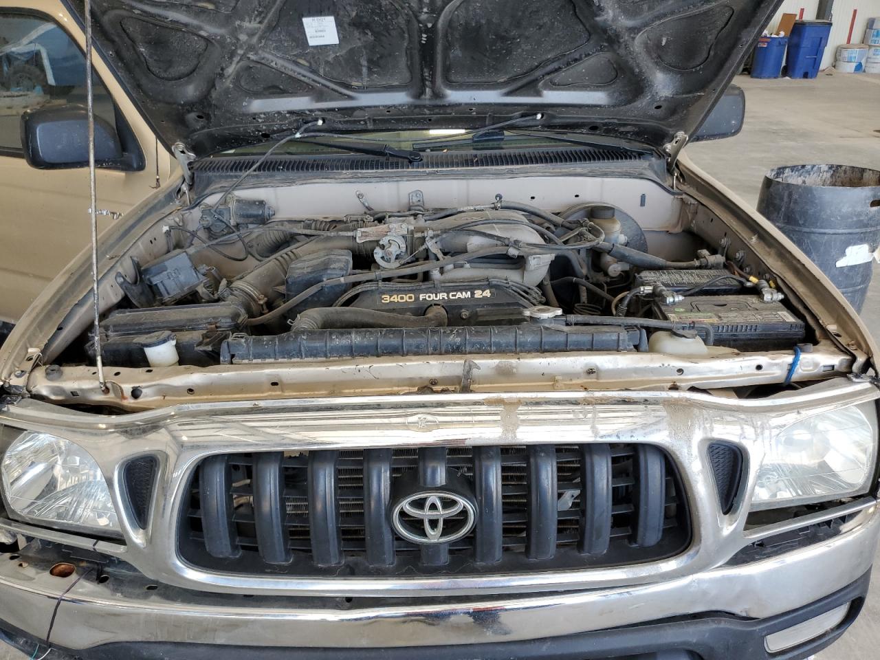 2002 Toyota Tacoma Xtracab Prerunner VIN: 5TESN92N42Z121348 Lot: 56998315