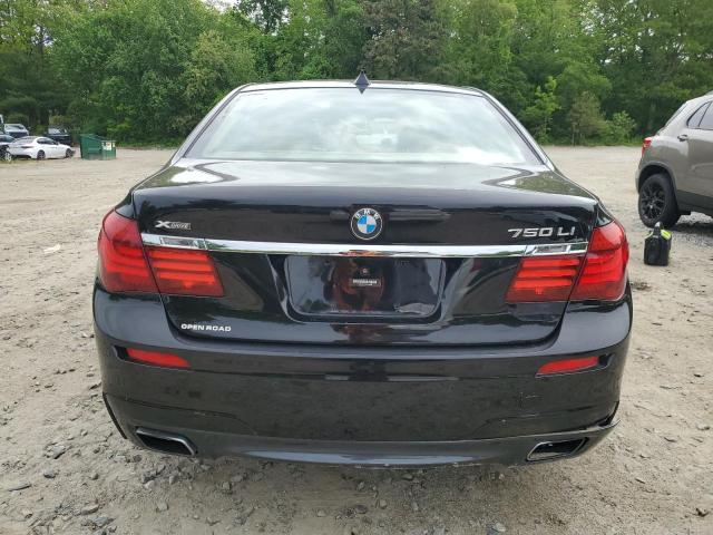 Sedans BMW 7 SERIES 2015 Czarny