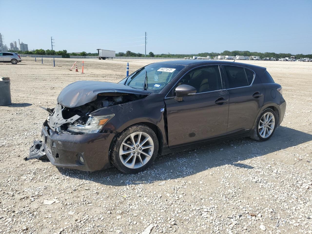 2012 Lexus Ct 200 იყიდება New Braunfels-ში, TX - Front End