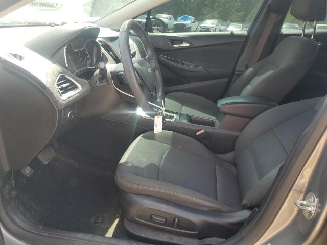 Hatchbacks CHEVROLET CRUZE 2017 Srebrny