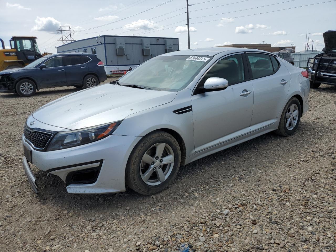 2015 Kia Optima Lx en Venta en Bismarck, ND - Undercarriage