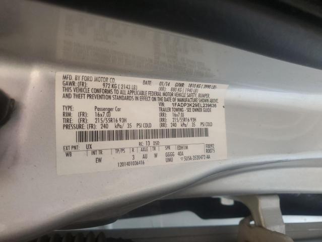 2014 FORD FOCUS SE  