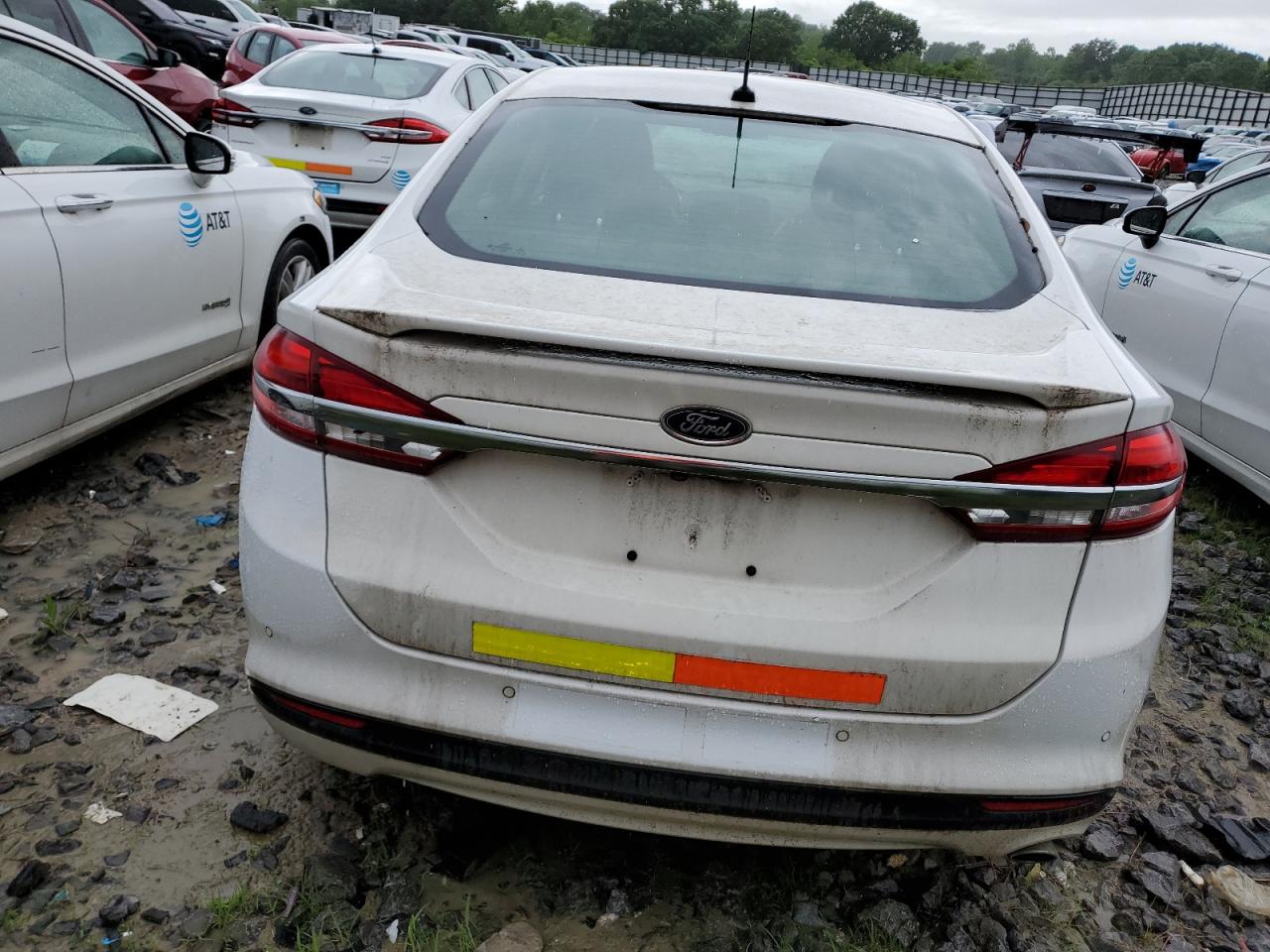 2018 Ford Fusion Se Hybrid VIN: 3FA6P0LU2JR278717 Lot: 54042885