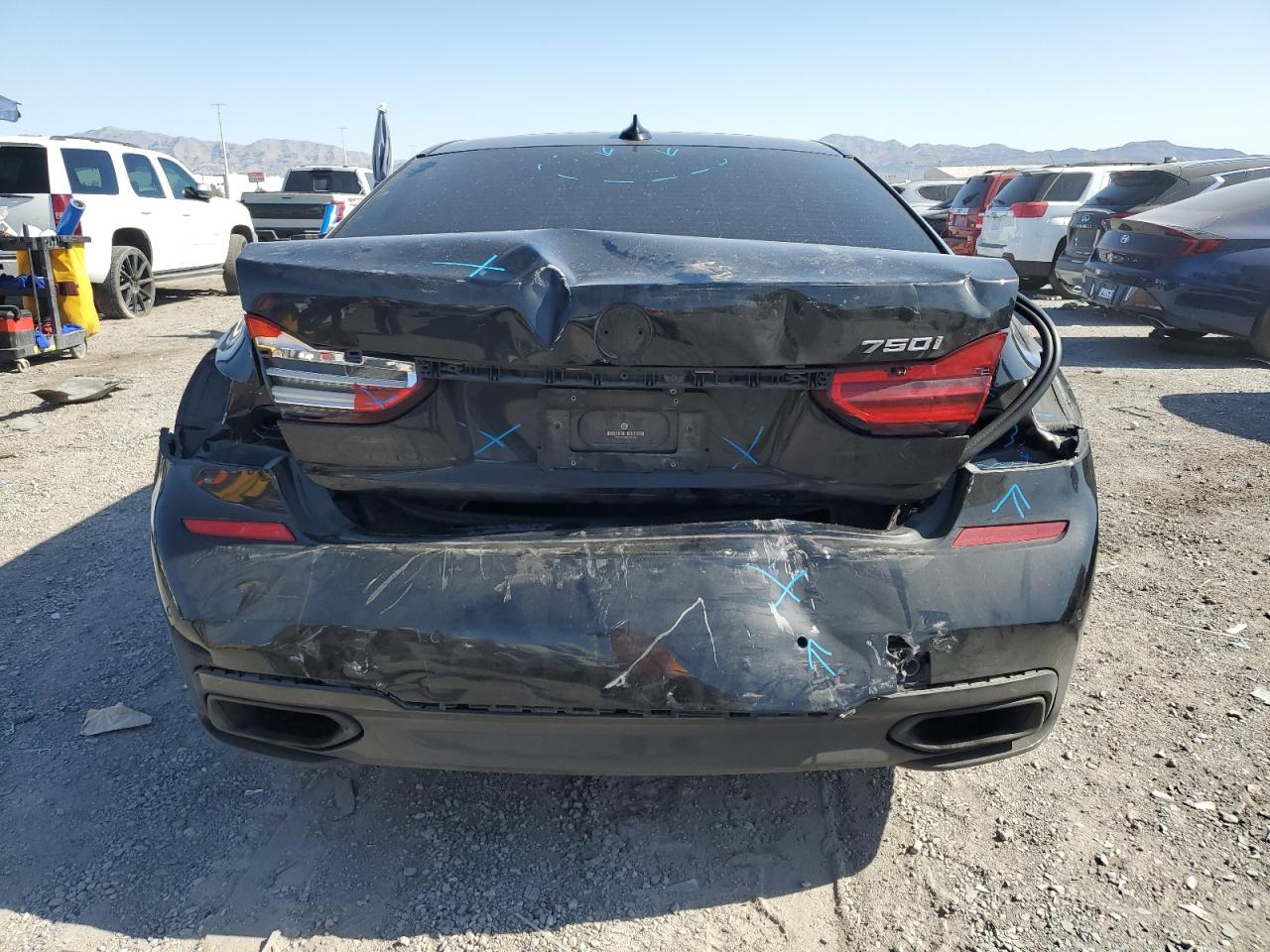 2017 BMW 750 I VIN: WBA7F0C59HGM21302 Lot: 58413185