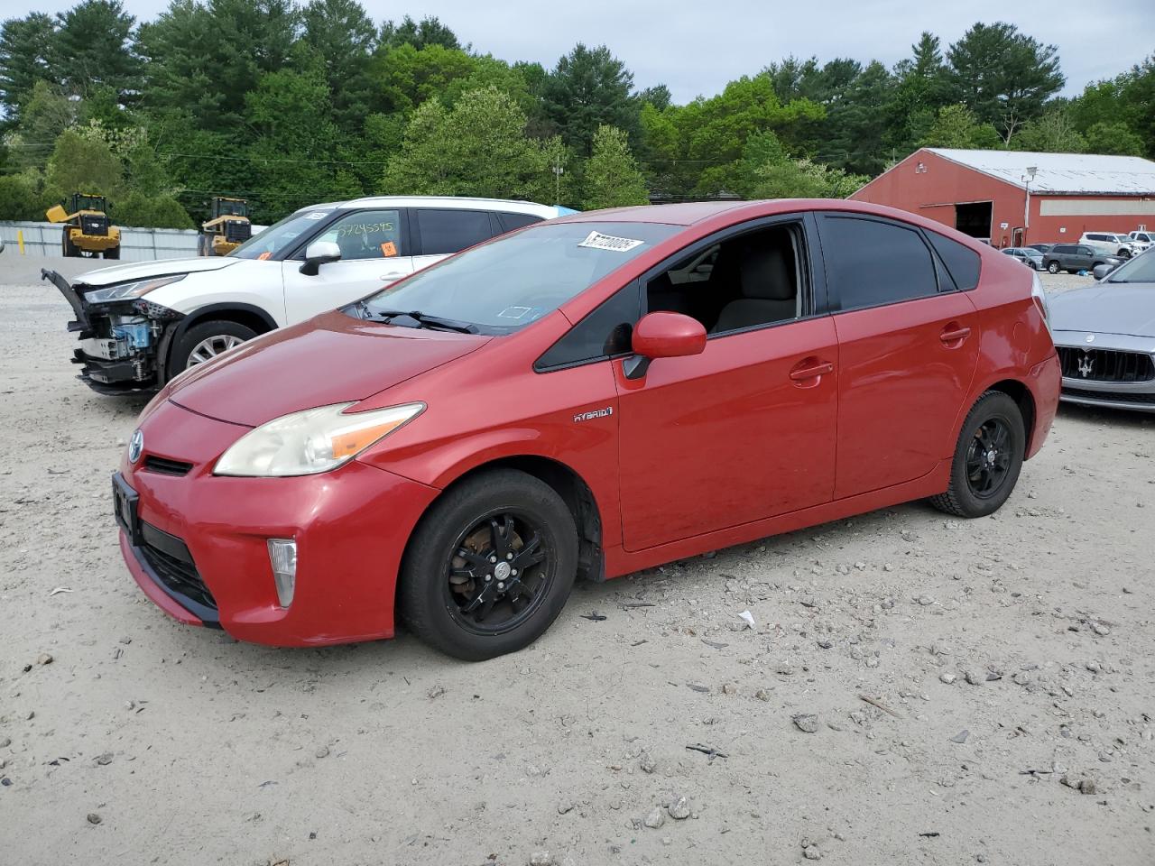 2012 Toyota Prius en Venta en Mendon, MA - Rear End