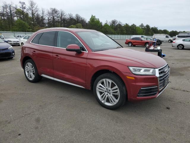  AUDI Q5 2018 Burgundy