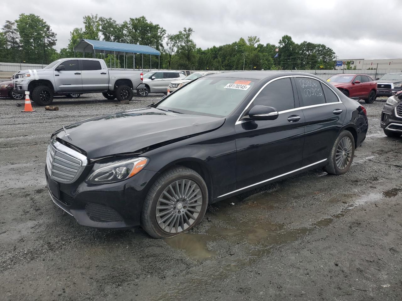 2015 Mercedes-Benz C 300 4Matic продається в Spartanburg, SC - Minor Dent/Scratches