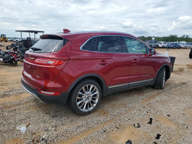  LINCOLN MKZ 2015 Czerwony