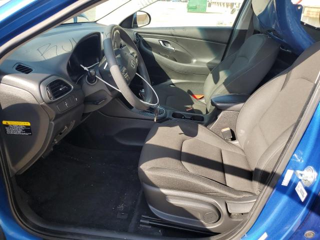  HYUNDAI ELANTRA 2018 Granatowy